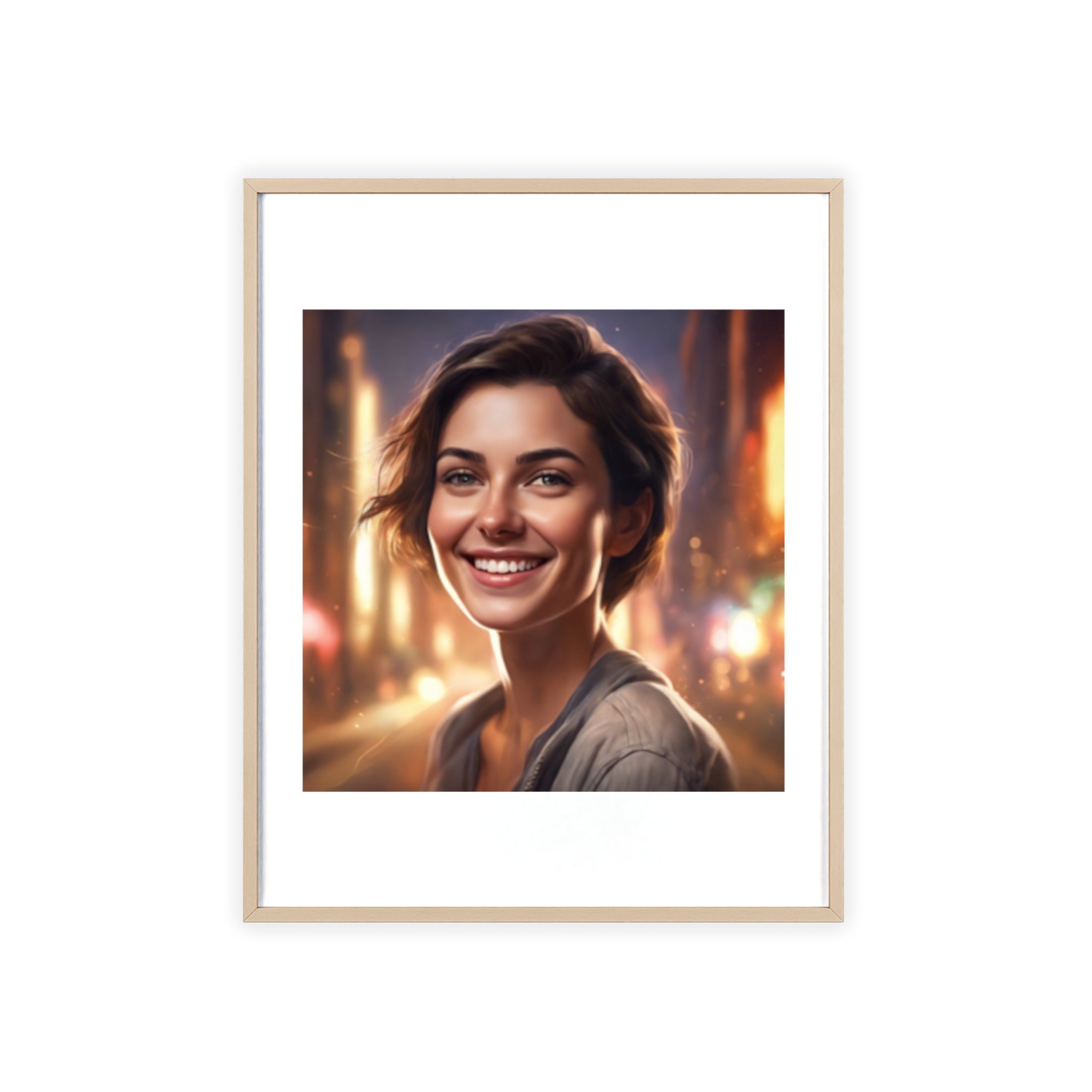 Poster mit Holzrahmen, Art.-Nr. AP 00160 P