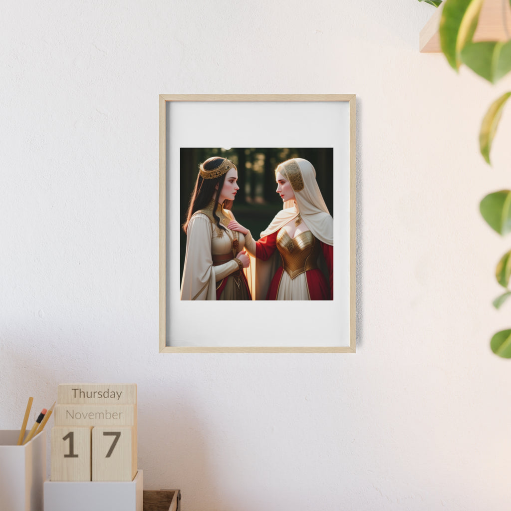 Poster mit Holzrahmen, Art.-Nr. FY 00115 P