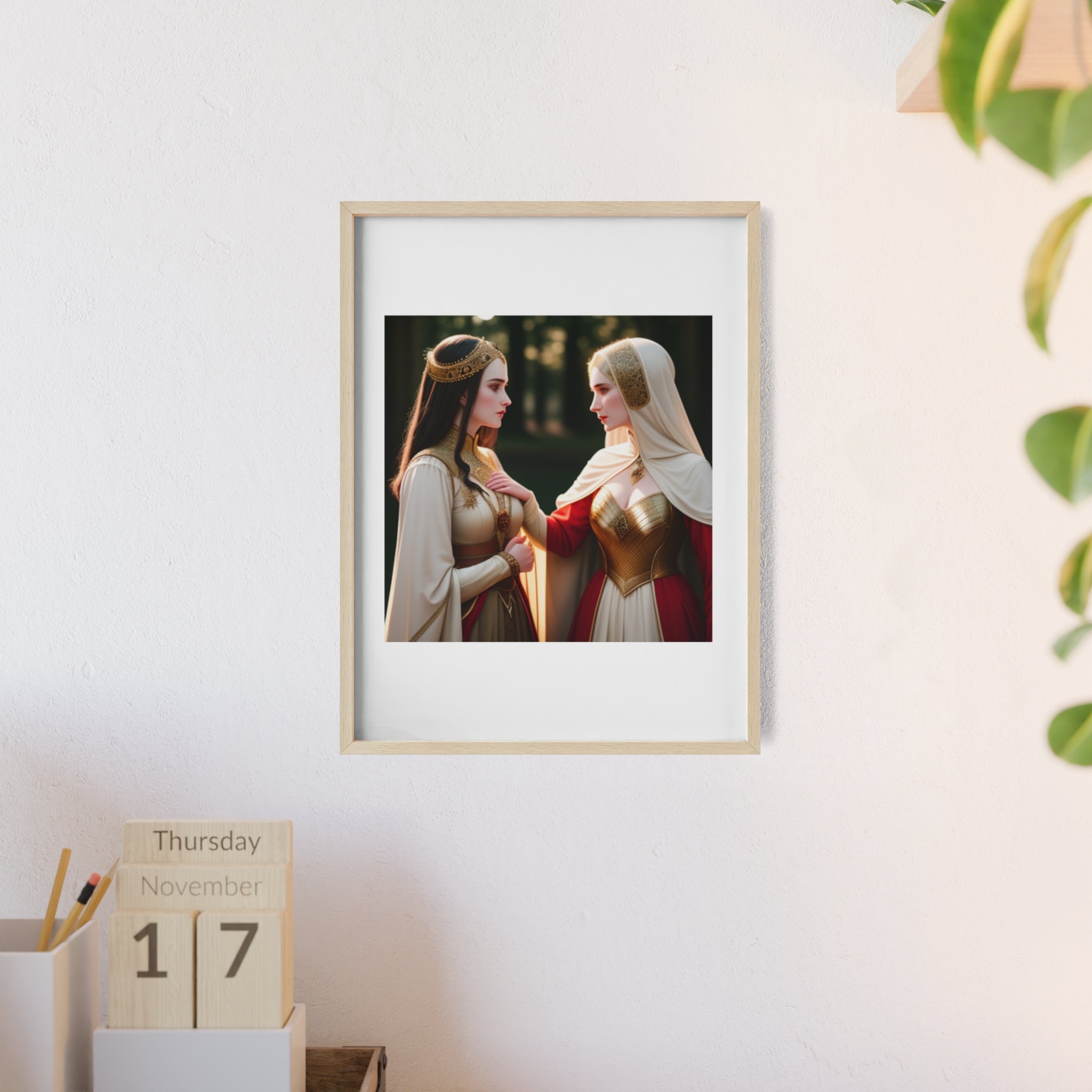 Poster mit Holzrahmen, Art.-Nr. FY 00115 P