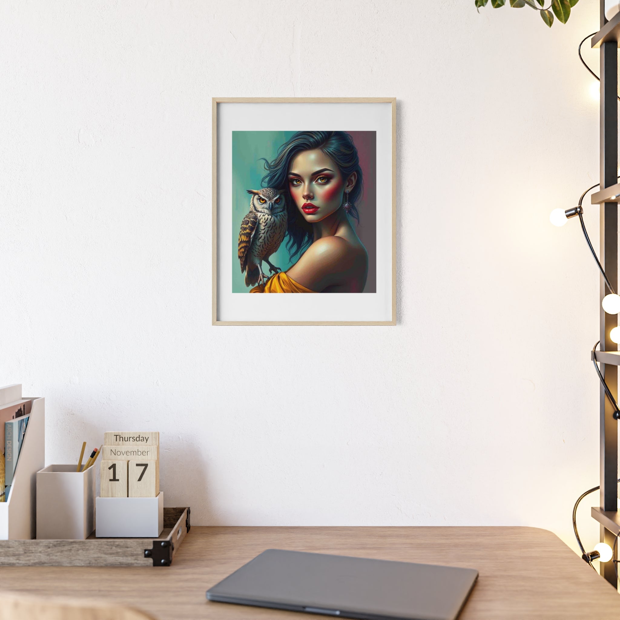 Poster mit Holzrahmen, Art.-Nr. FY 00121 P