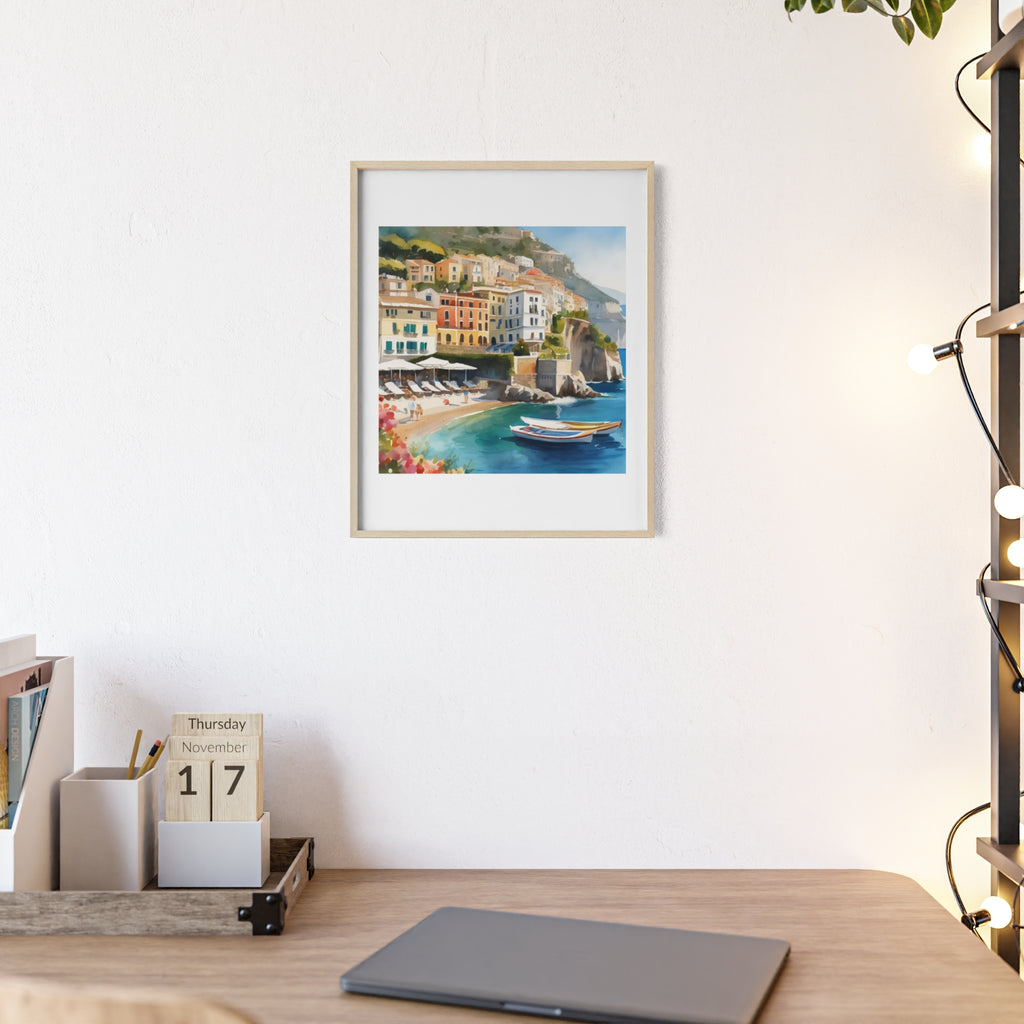 Poster mit Holzrahmen, Art.-Nr. AP 00112 P