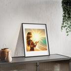 Poster mit Holzrahmen, Art.-Nr. AP 00110 P