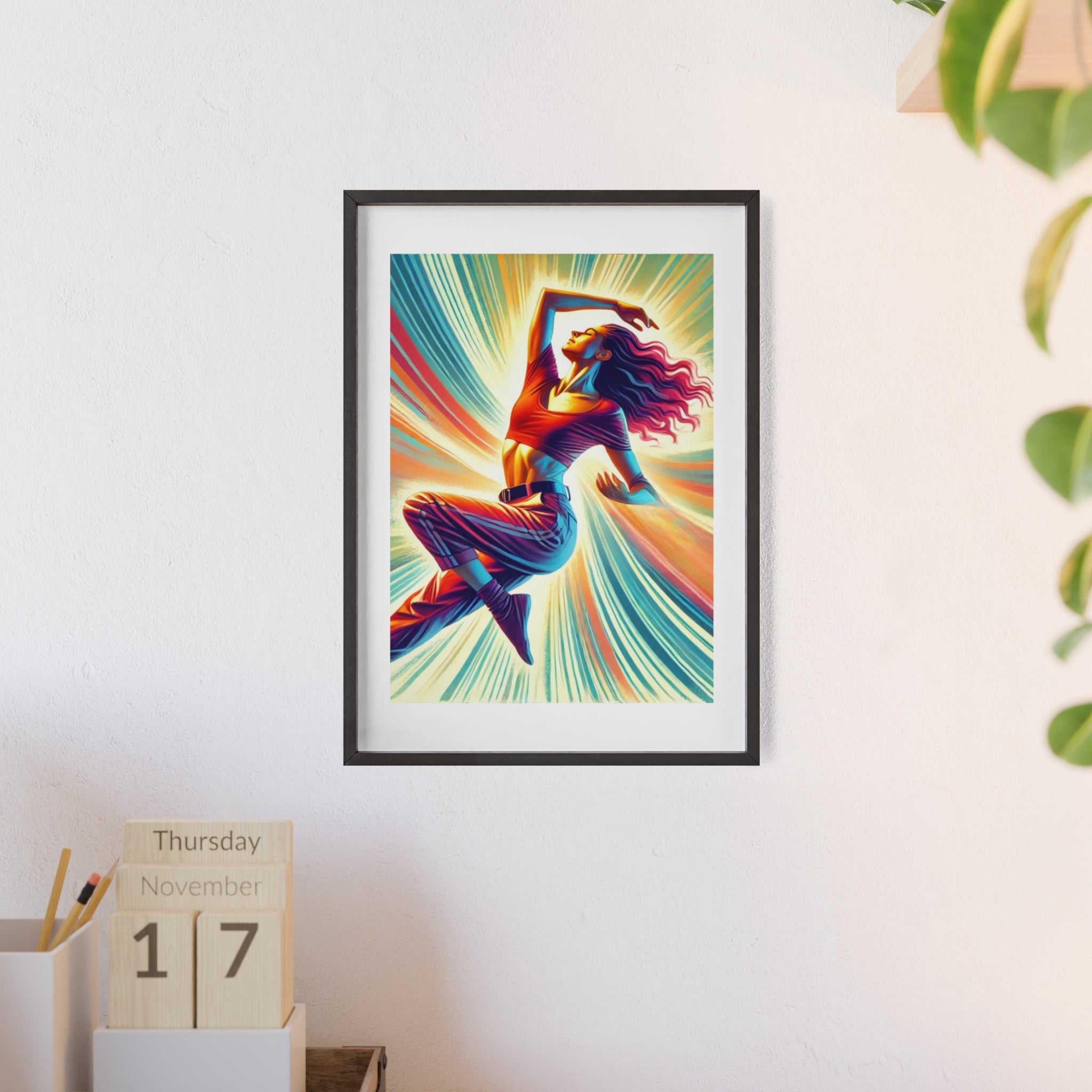 Poster mit Holzrahmen, Art.-Nr. AP 00166 P