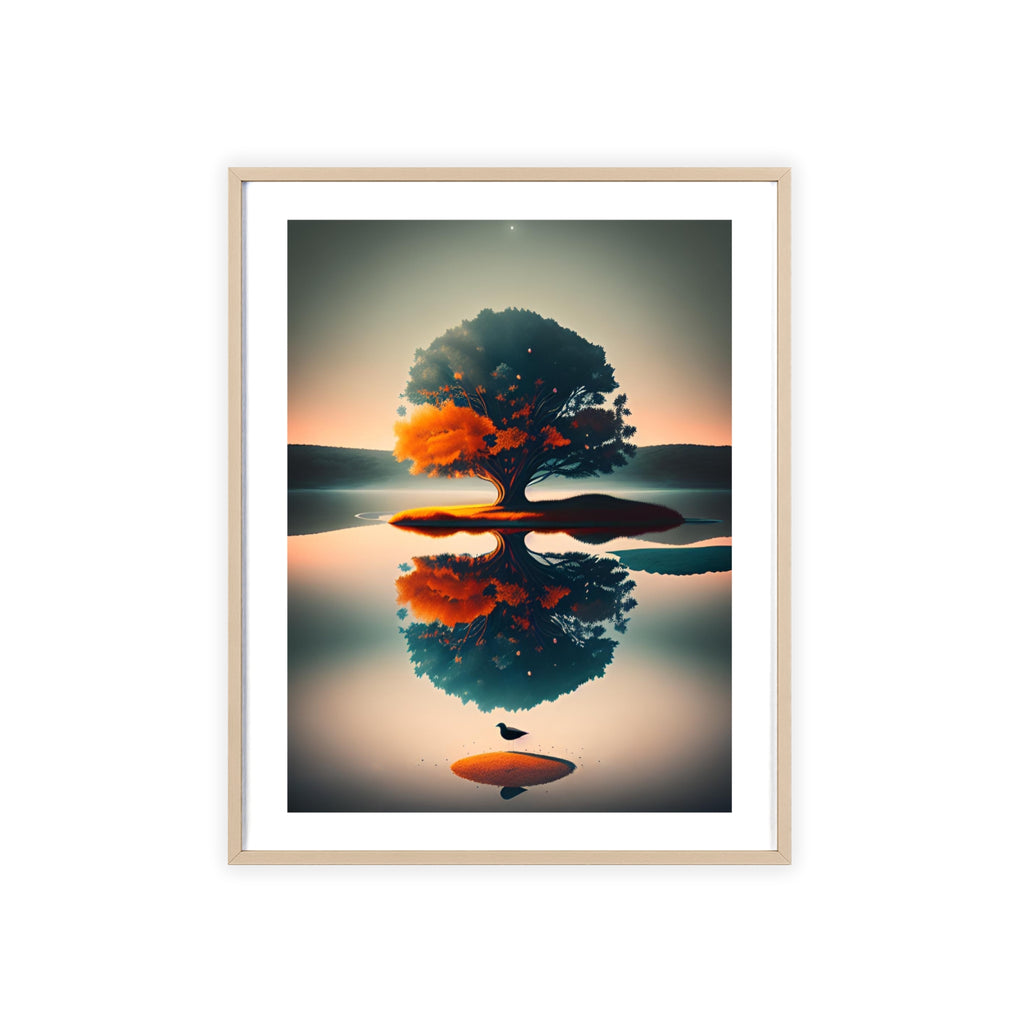 Poster mit Holzrahmen, Art.-Nr. FY 00126 P