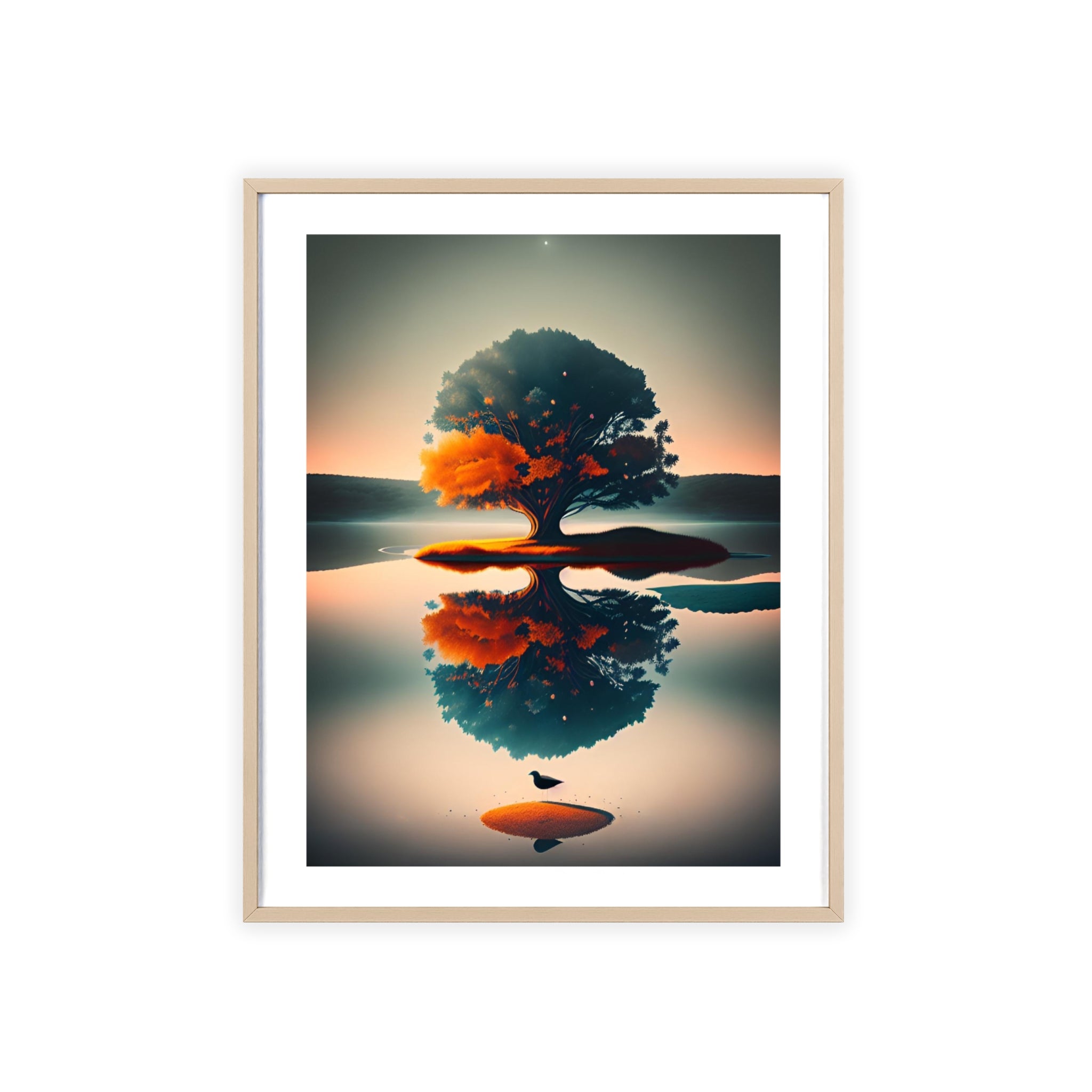 Poster mit Holzrahmen, Art.-Nr. FY 00126 P