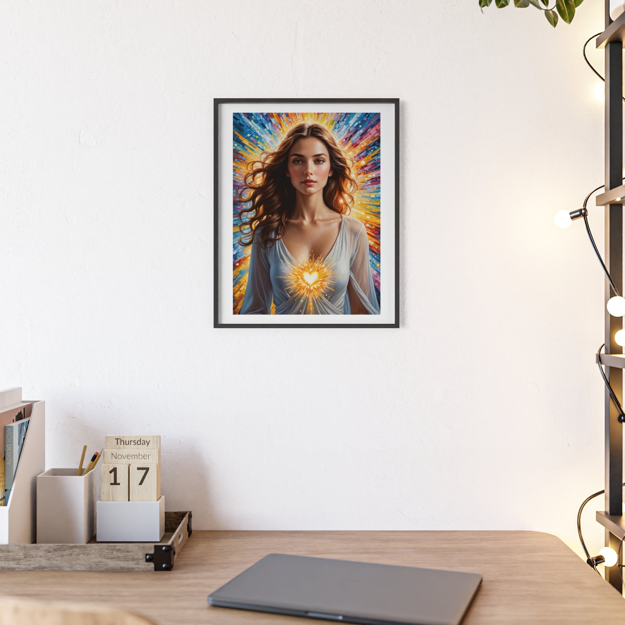 Poster mit Holzrahmen, Art.-Nr. FY 00108 P