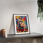 Poster mit Holzrahmen, Art.-Nr. AP 00145 P