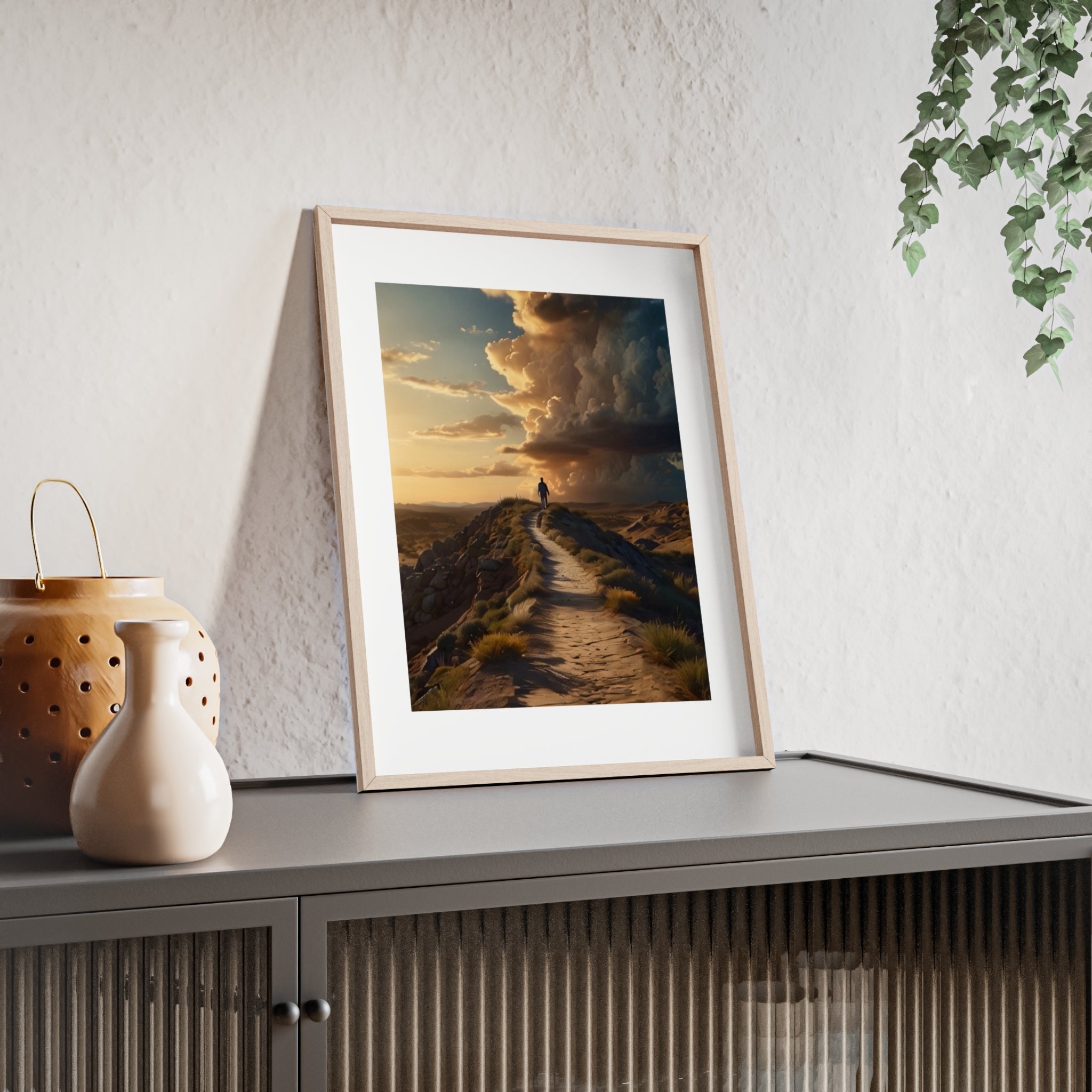 Poster mit Holzrahmen, Art.-Nr. FY 00122 P