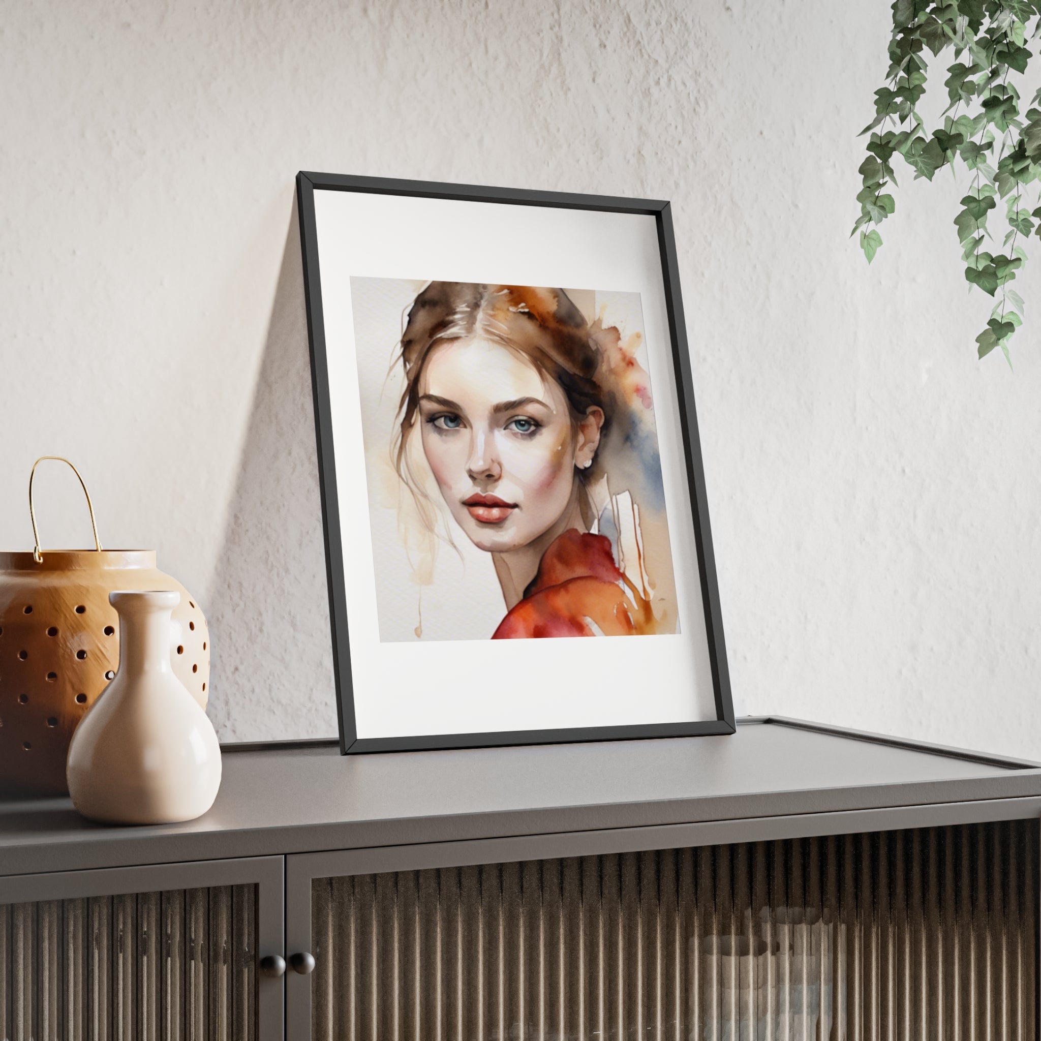 Poster mit Holzrahmen, Art.-Nr. AP 00163 P