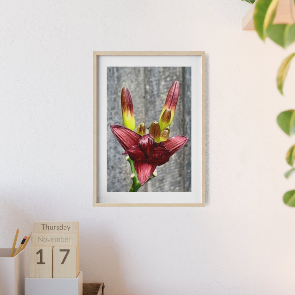 Poster mit Holzrahmen, Art.-Nr. NA 00132 P