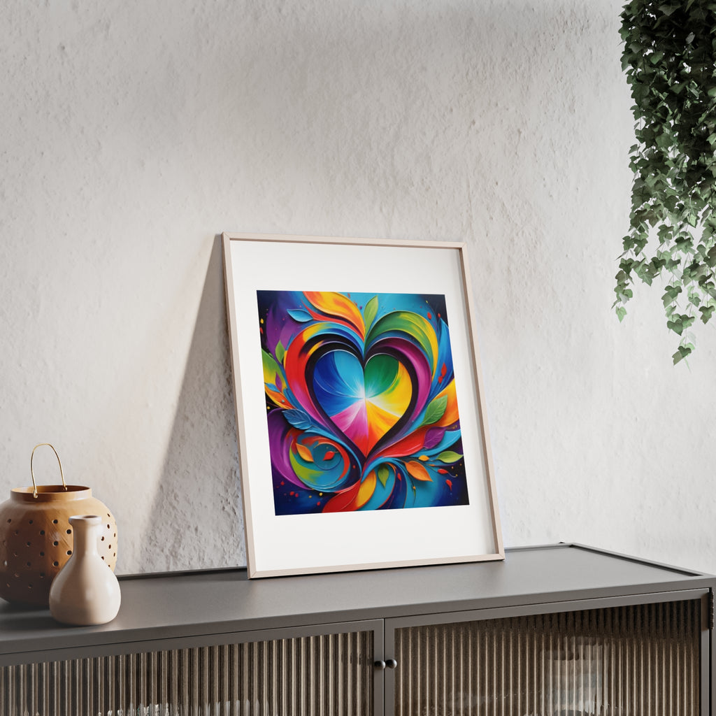 Poster mit Holzrahmen, Art.-Nr. FY 00114 P