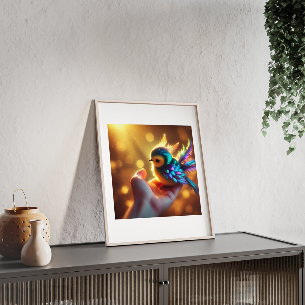 Poster mit Holzrahmen, Art.-Nr. FY 00112 P