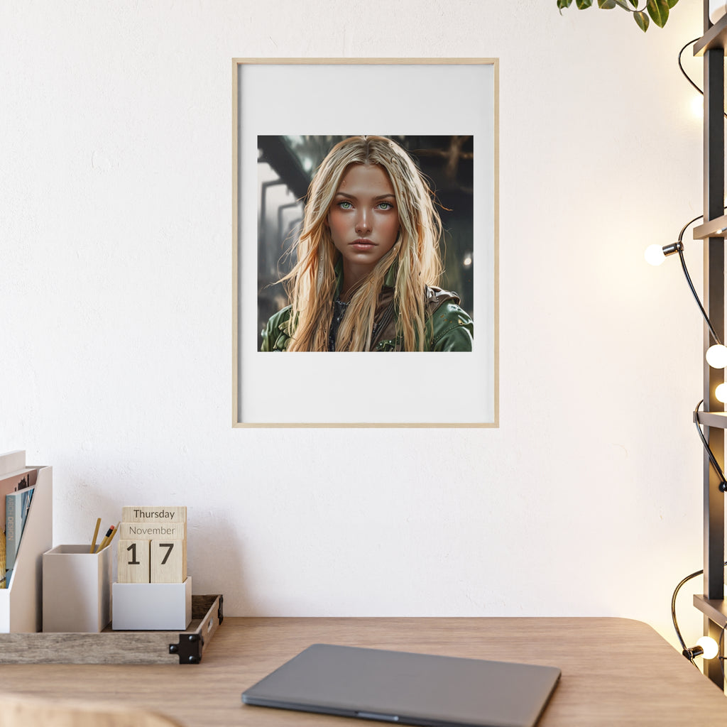 Poster mit Holzrahmen, Art.-Nr. AP 00164 P