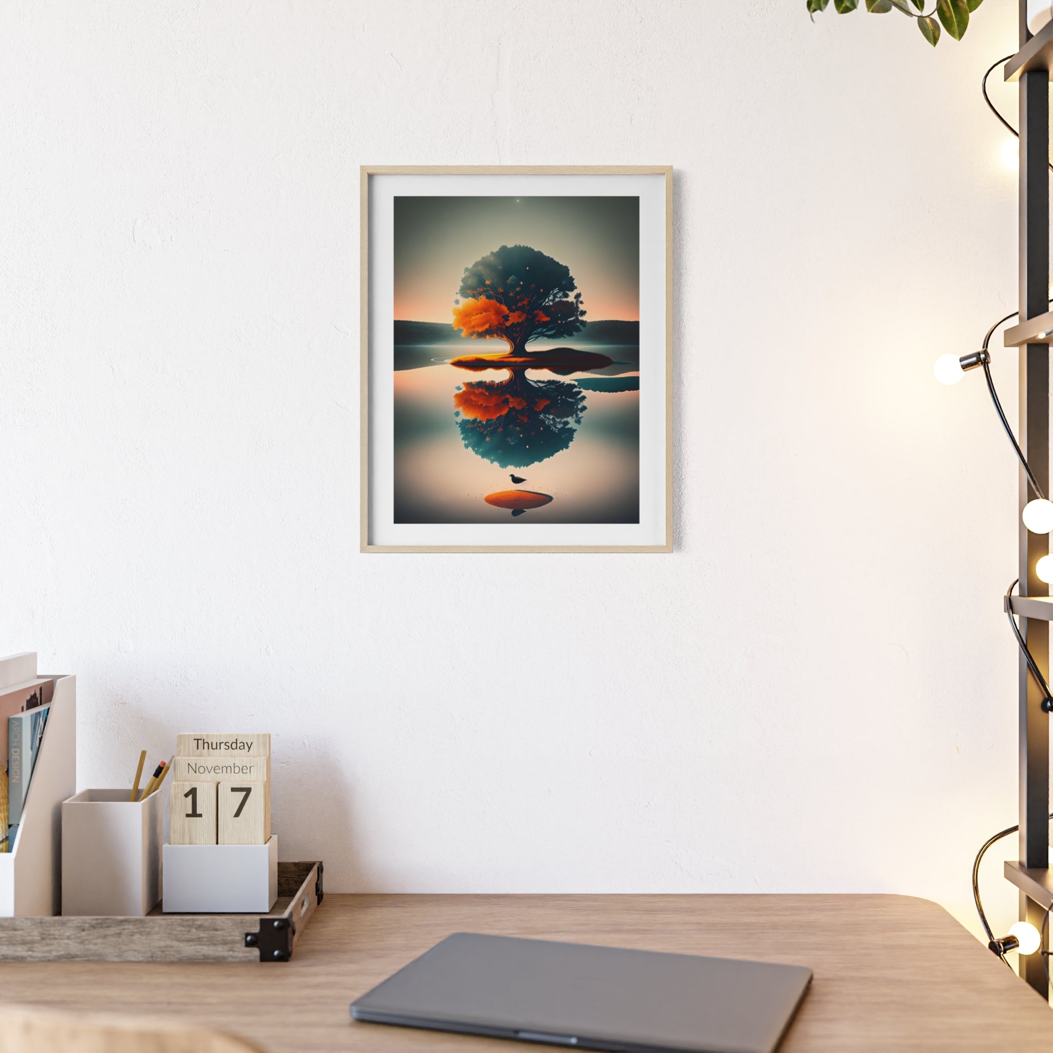 Poster mit Holzrahmen, Art.-Nr. FY 00126 P