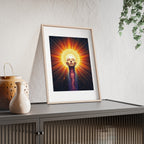 Poster mit Holzrahmen, Art.-Nr. MY 00102 P