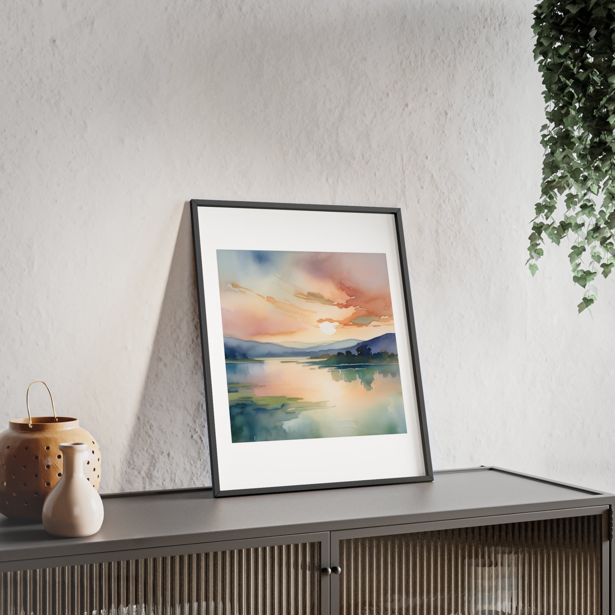 Poster mit Holzrahmen, Art.-Nr. FY 00137 P