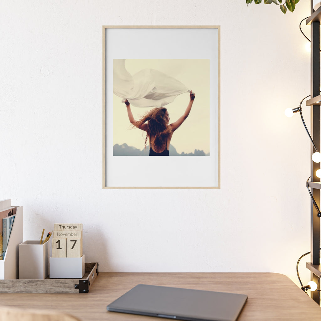 Poster mit Holzrahmen, Art.-Nr. AP 00118 P