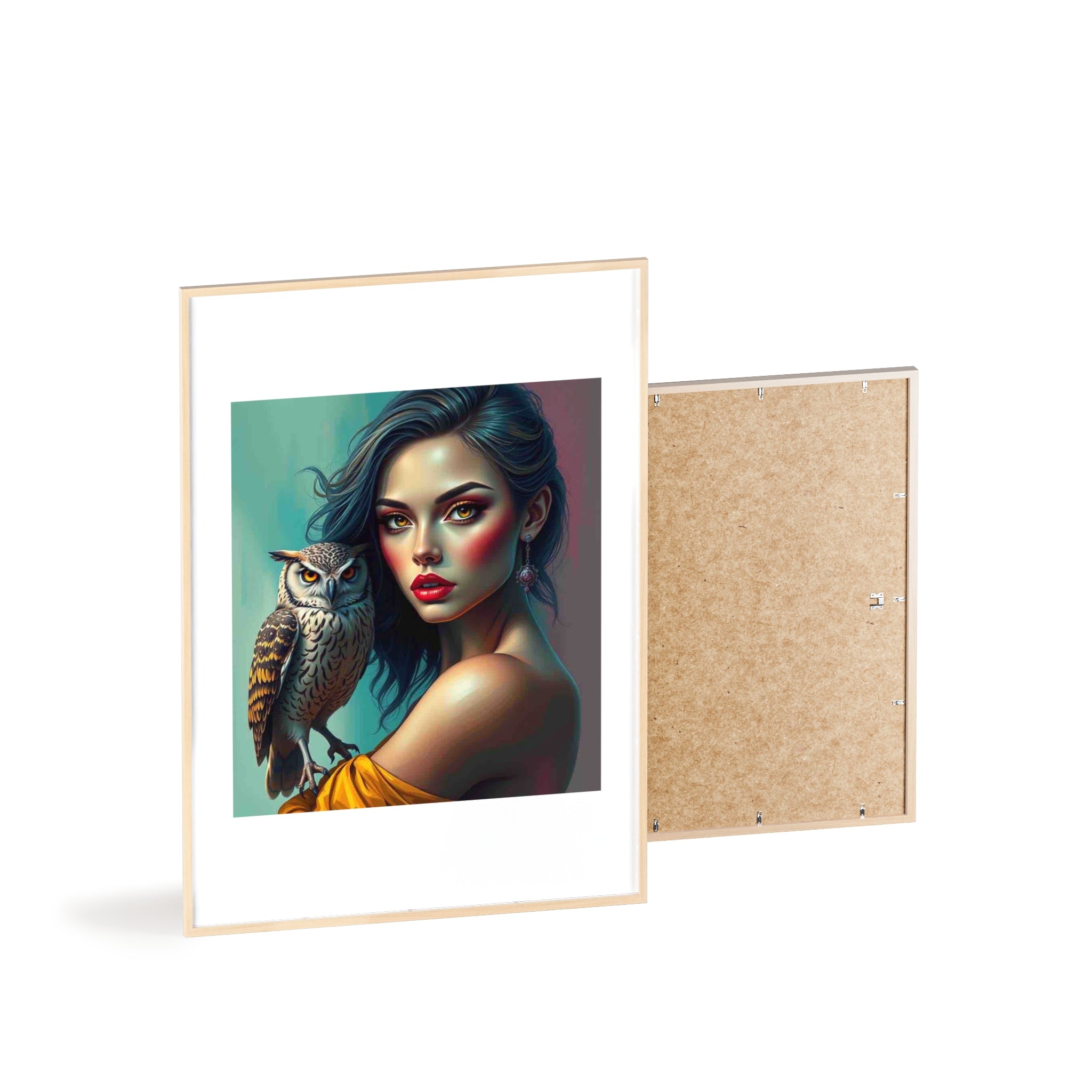 Poster mit Holzrahmen, Art.-Nr. FY 00121 P