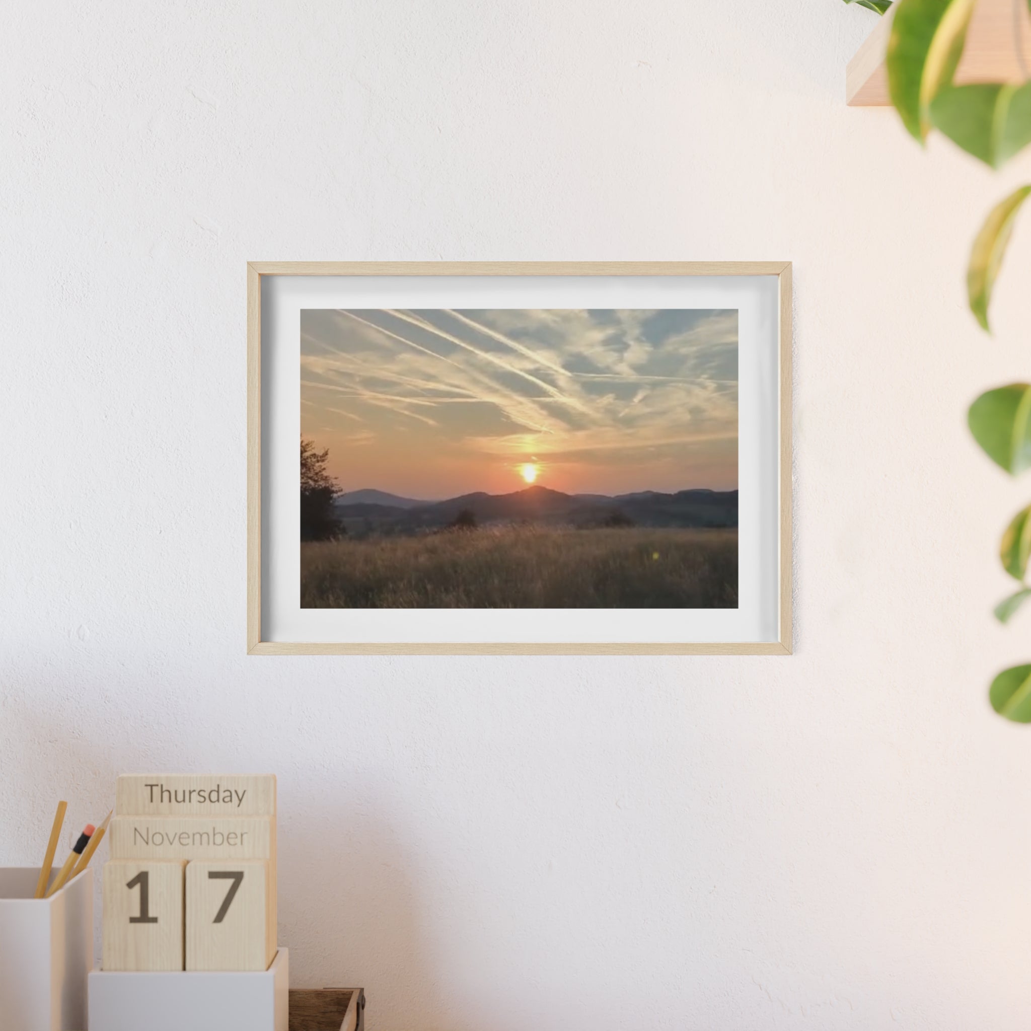 Poster mit Holzrahmen, Art.-Nr. NA 00113 P