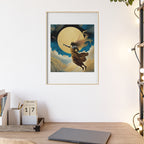 Poster mit Holzrahmen, Art.-Nr. FY 00118 P