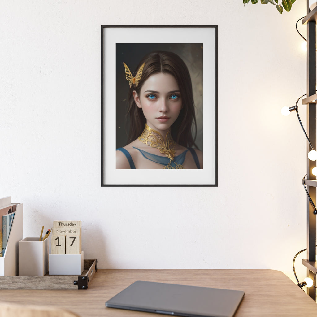 Poster mit Holzrahmen, Art.-Nr. FY 00125 P