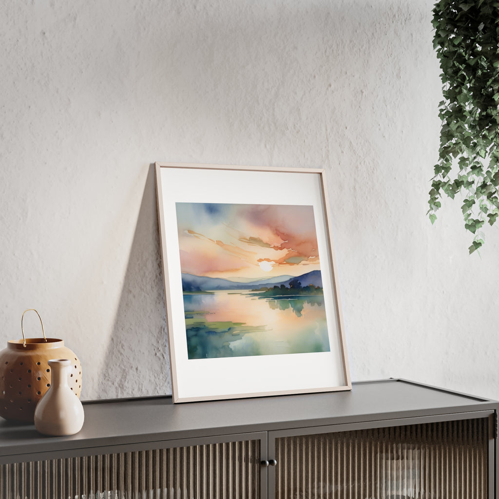 Poster mit Holzrahmen, Art.-Nr. FY 00137 P