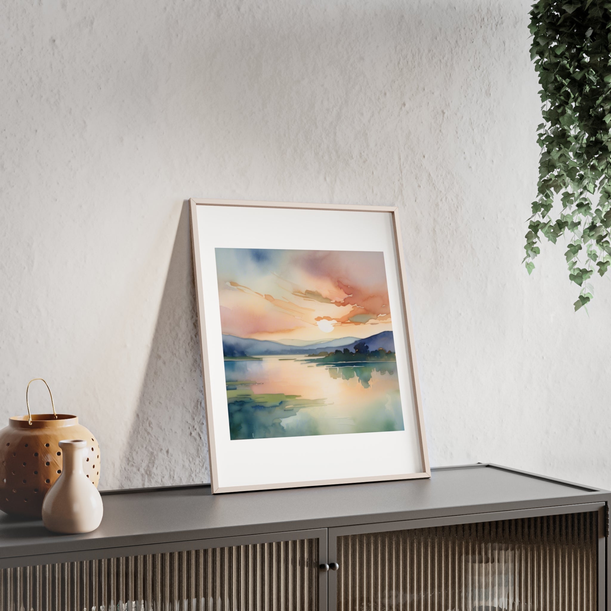 Poster mit Holzrahmen, Art.-Nr. FY 00137 P