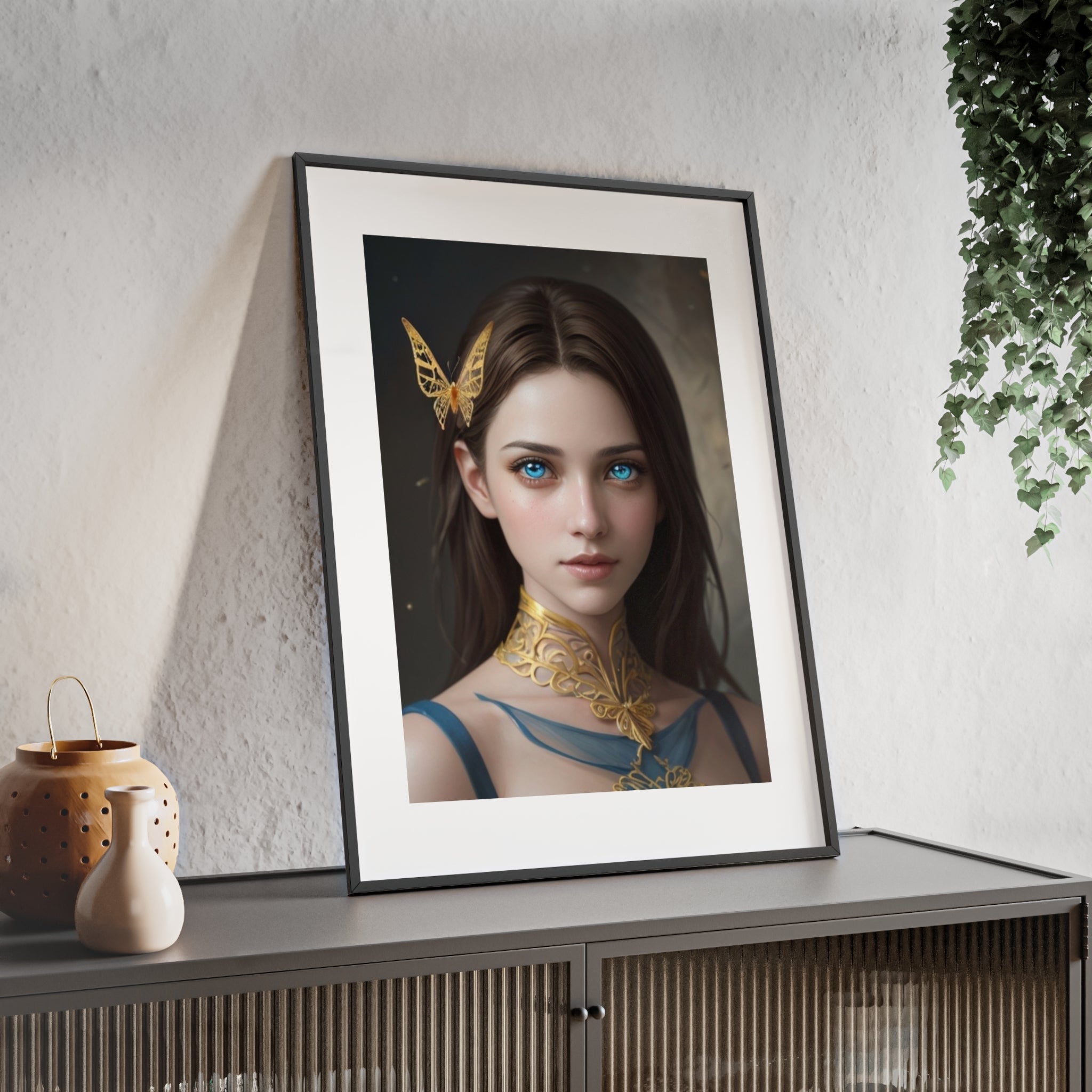 Poster mit Holzrahmen, Art.-Nr. FY 00125 P