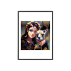 Poster mit Holzrahmen, Art.-Nr. AP 00123 P