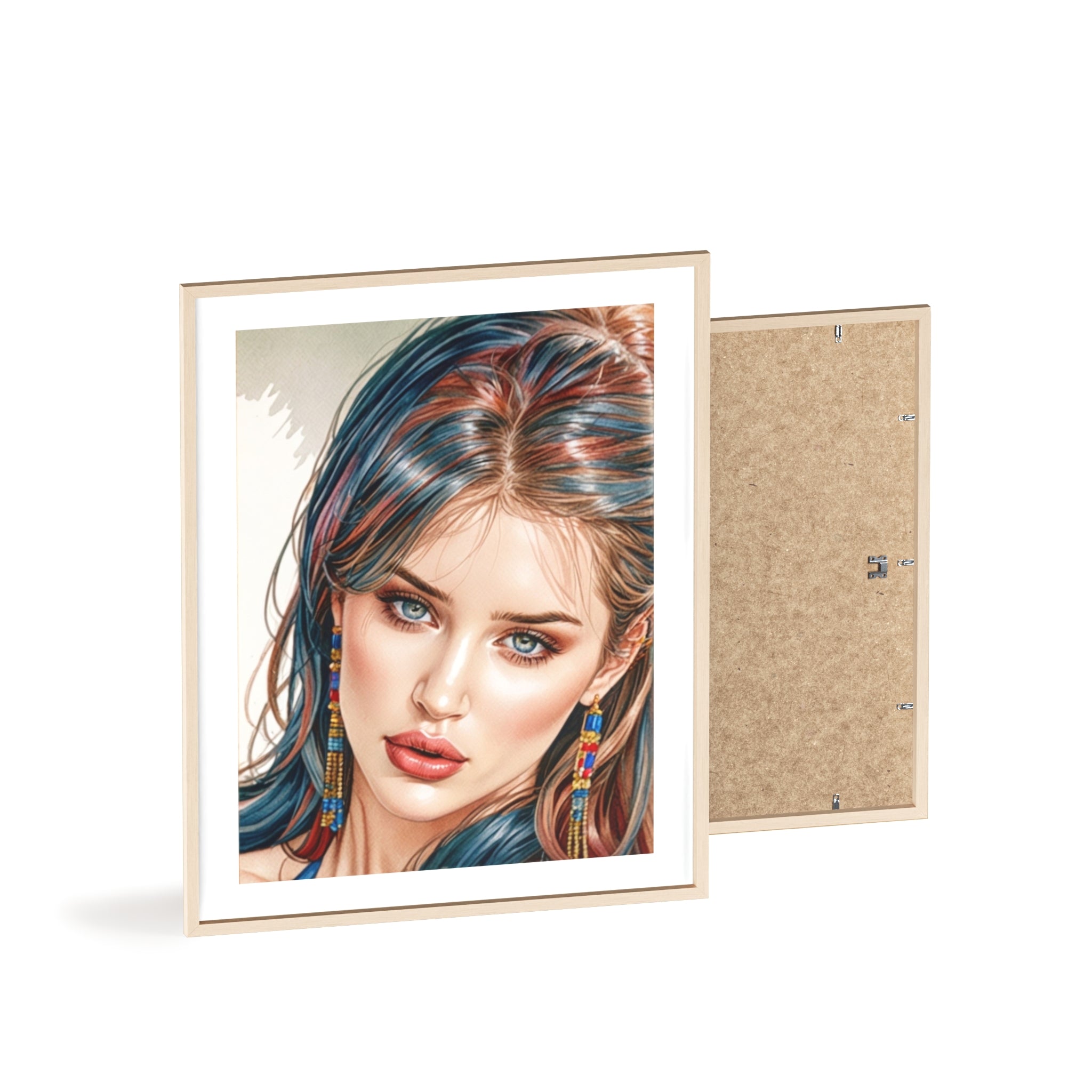 Poster mit Holzrahmen, Art.-Nr. AP 00136 P