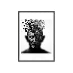 Poster mit Holzrahmen, Art.-Nr. FY 00106 P