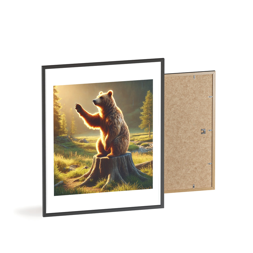 Poster mit Holzrahmen, Art.-Nr. FY 00111 P