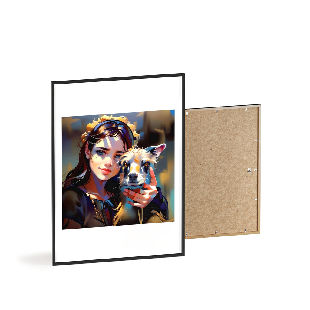 Poster mit Holzrahmen, Art.-Nr. AP 00123 P