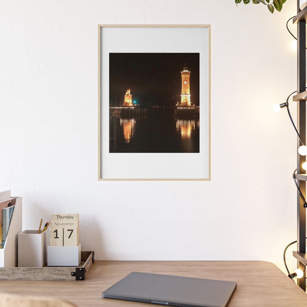 Poster mit Holzrahmen, Art.-Nr. NA 00102 P