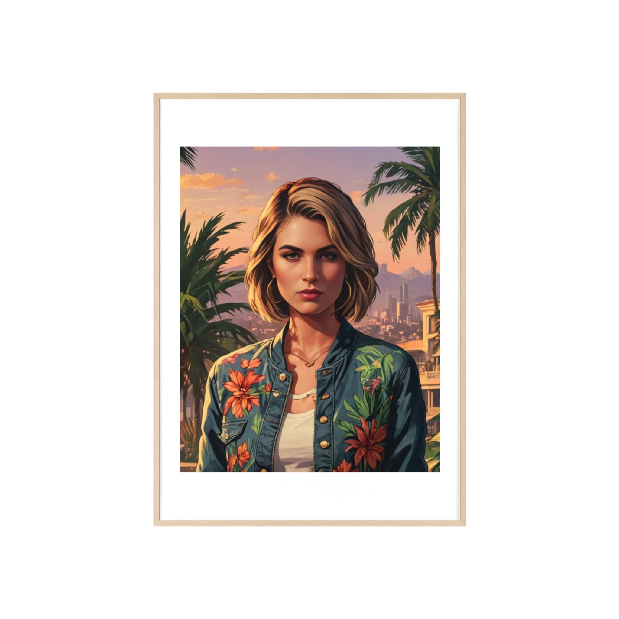 Poster mit Holzrahmen, Art.-Nr. AP 00151 P