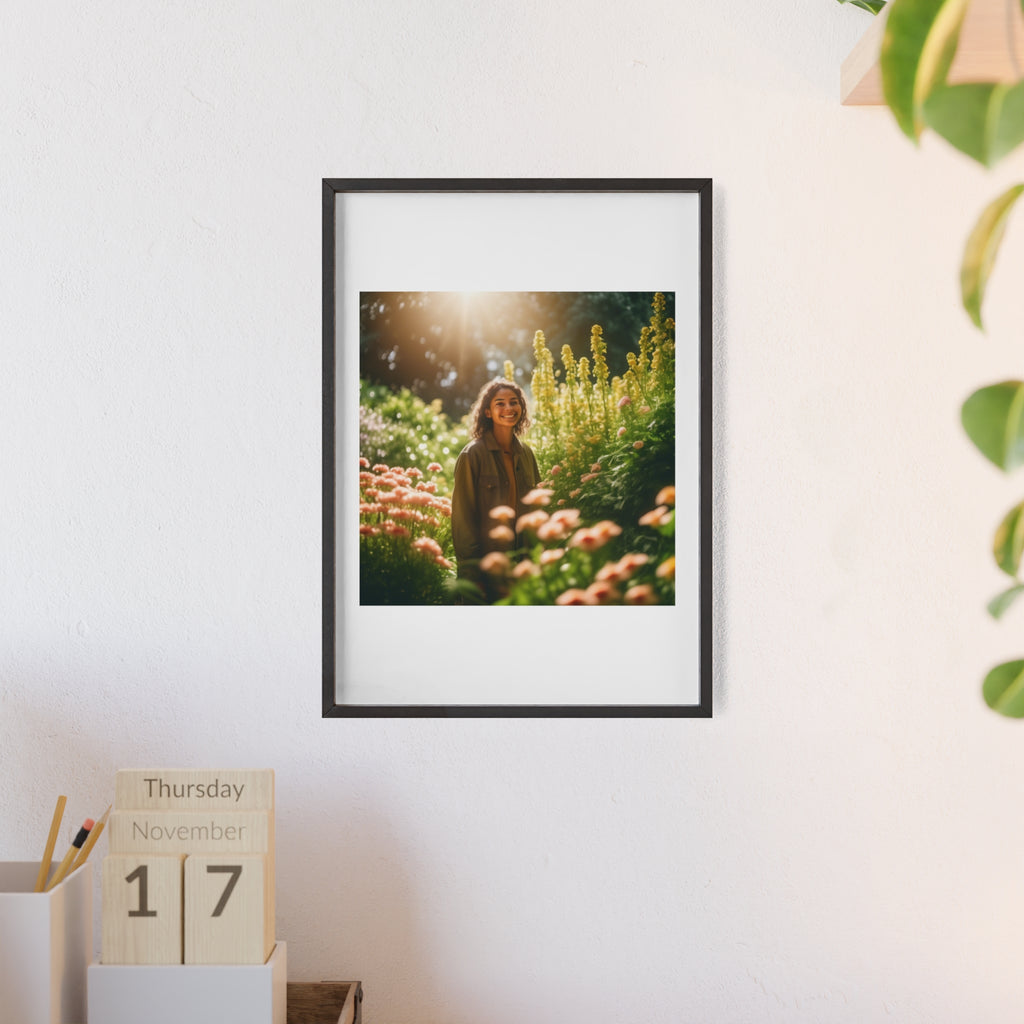 Poster mit Holzrahmen, Art.-Nr. AP 00129 P