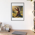 Poster mit Holzrahmen, Art.-Nr. FY 00111 P