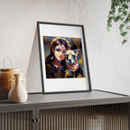 Poster mit Holzrahmen, Art.-Nr. AP 00123 P