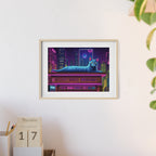 Poster mit Holzrahmen, Art.-Nr. FY 00129 P