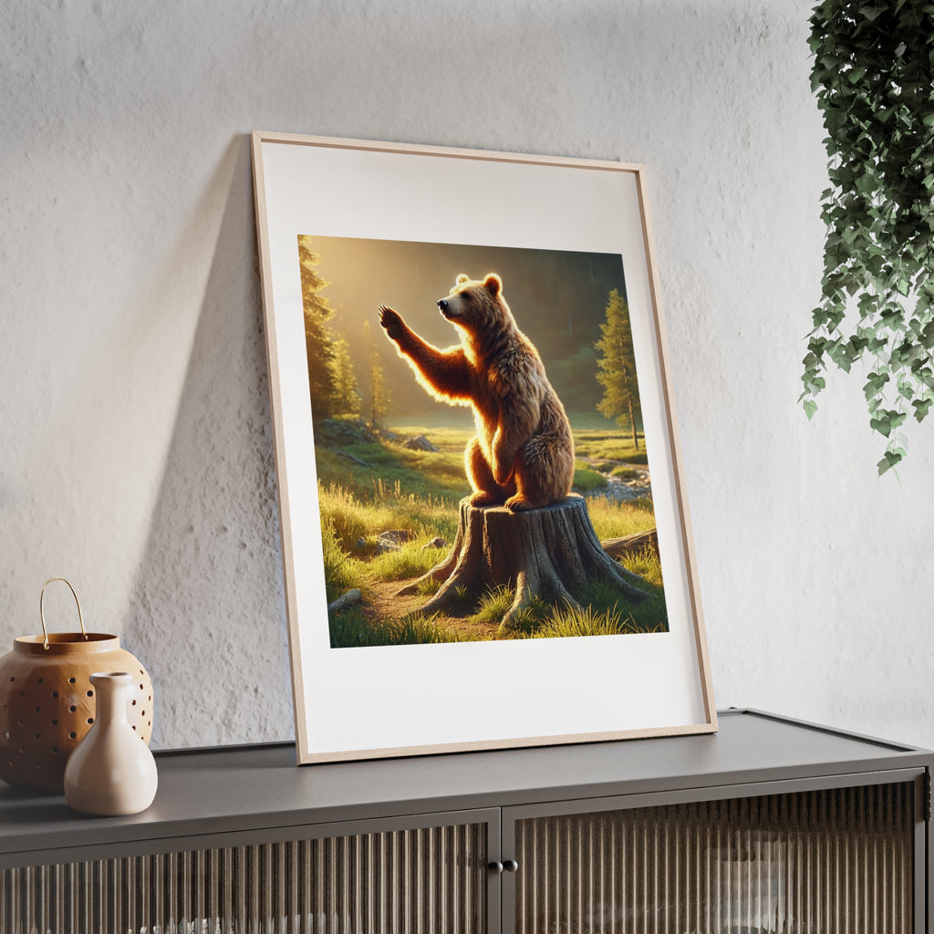 Poster mit Holzrahmen, Art.-Nr. FY 00111 P