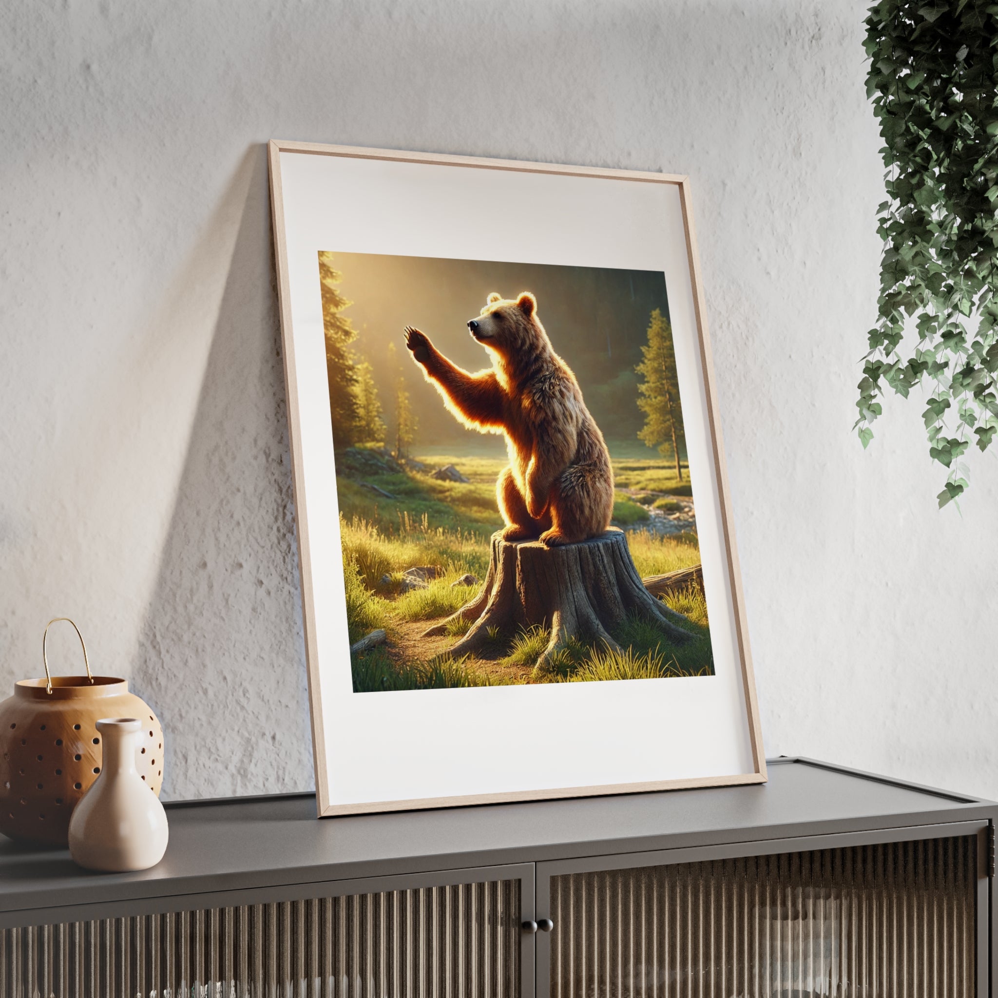 Poster mit Holzrahmen, Art.-Nr. FY 00111 P