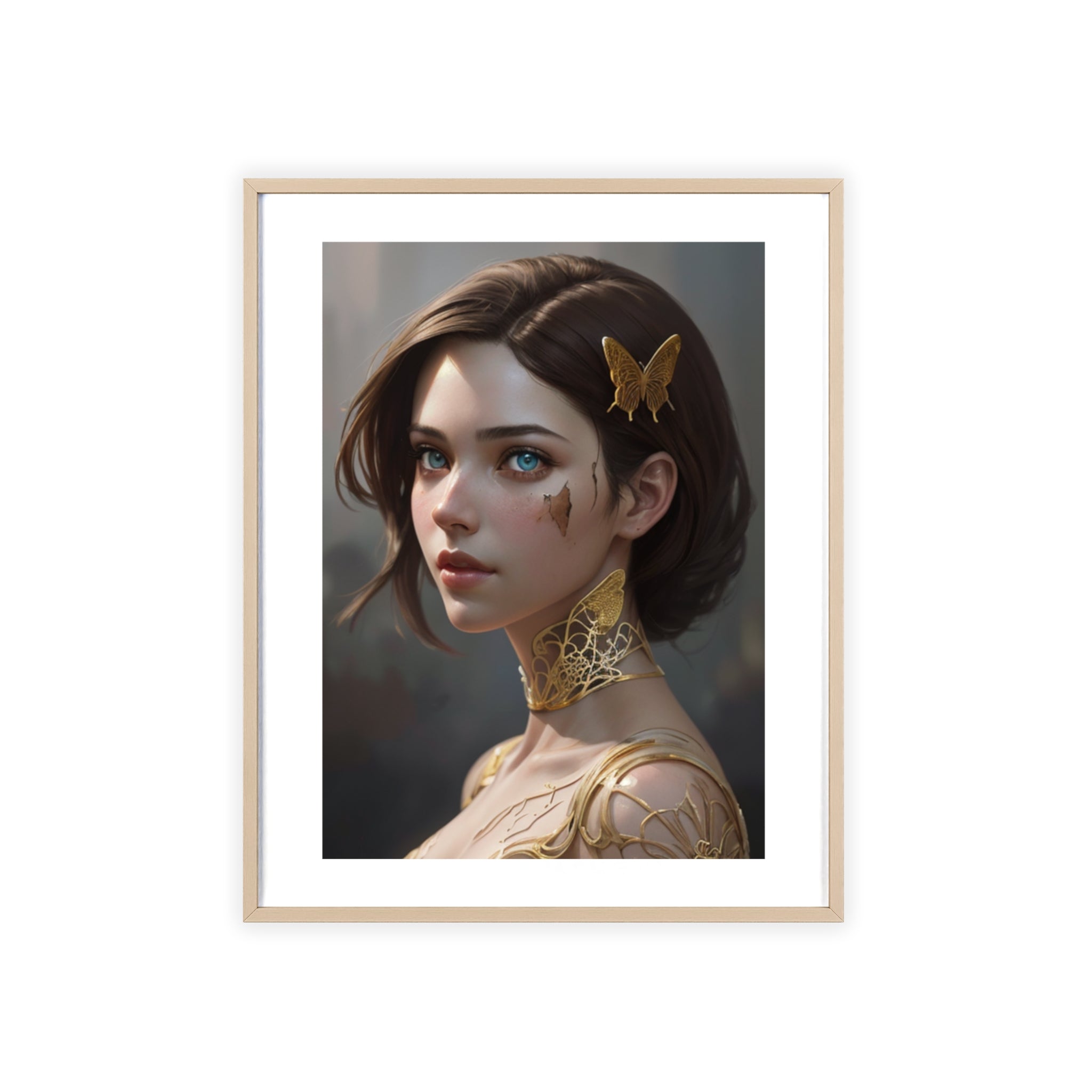 Poster mit Holzrahmen, Art.-Nr. FY 00131 P