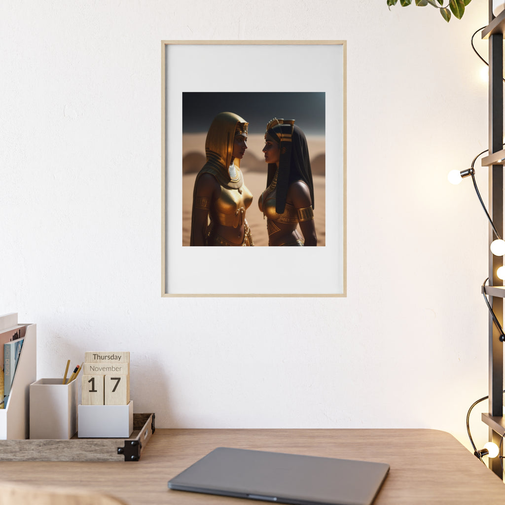 Poster mit Holzrahmen, Art.-Nr. FY 00116 P