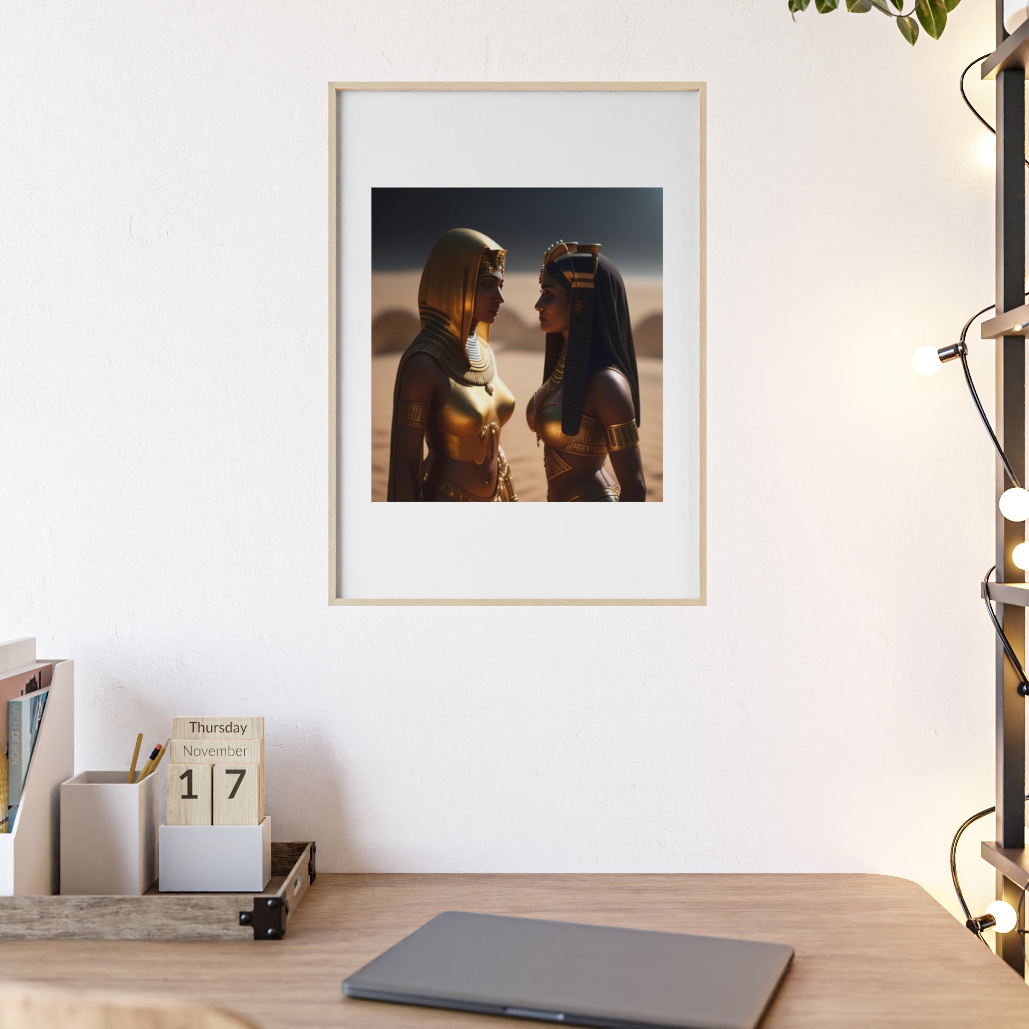 Poster mit Holzrahmen, Art.-Nr. FY 00116 P