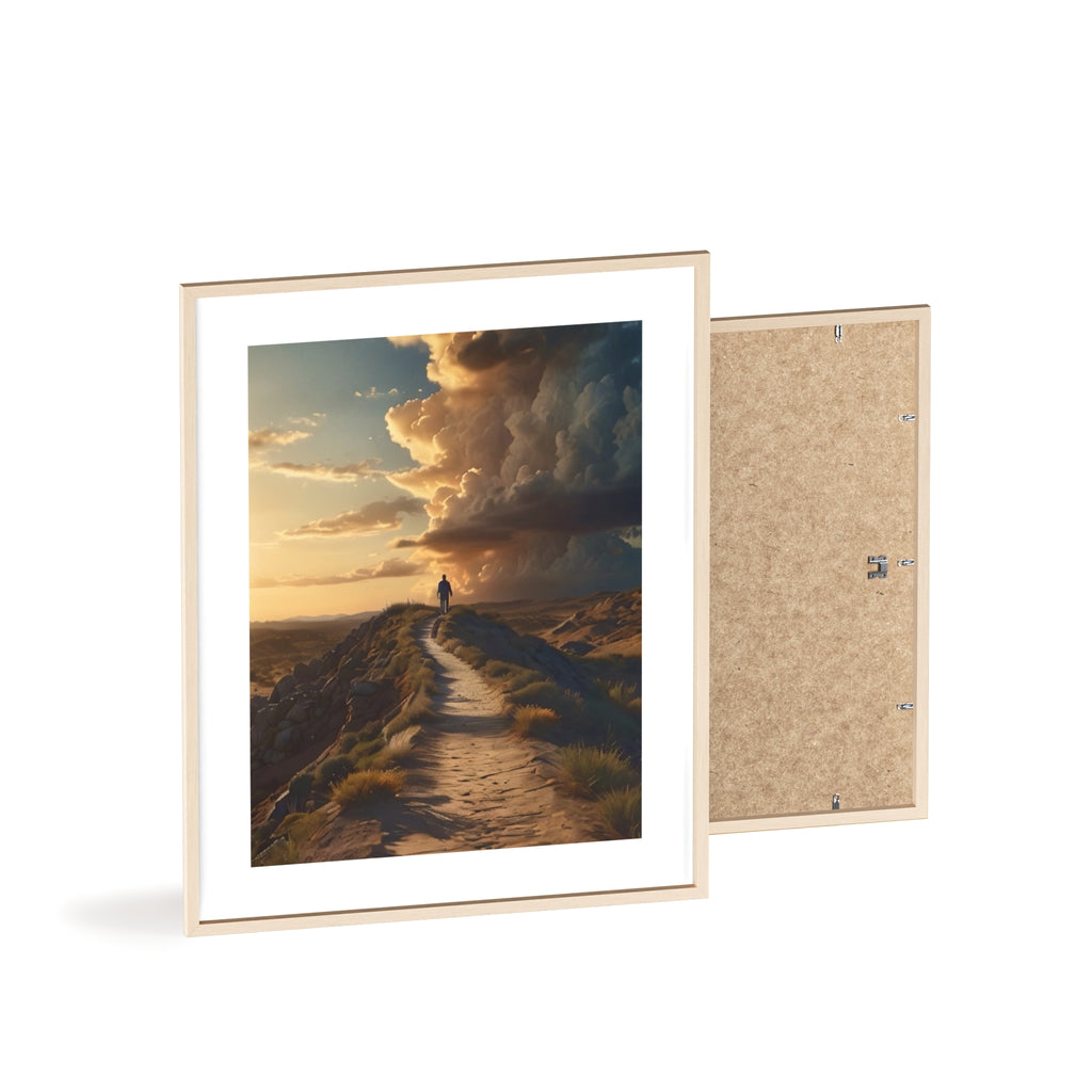 Poster mit Holzrahmen, Art.-Nr. FY 00122 P