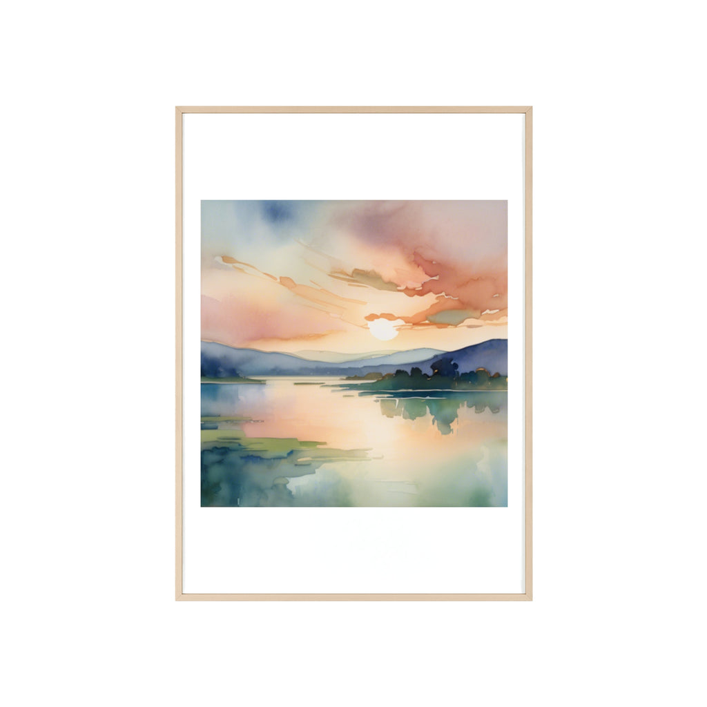 Poster mit Holzrahmen, Art.-Nr. AP 00148 P