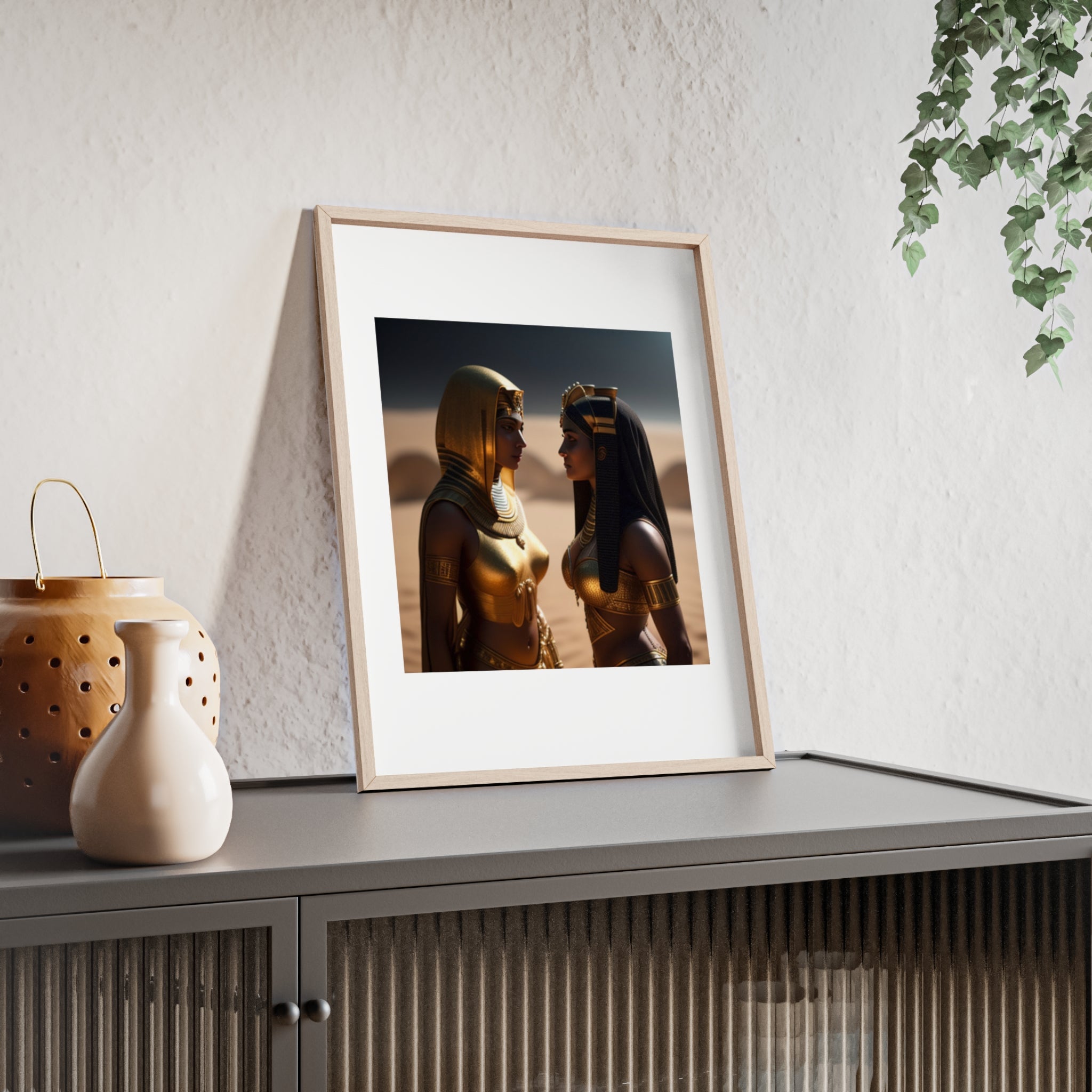 Poster mit Holzrahmen, Art.-Nr. FY 00116 P