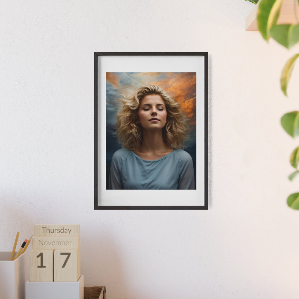 Poster mit Holzrahmen, Art.-Nr. FY 00109 P