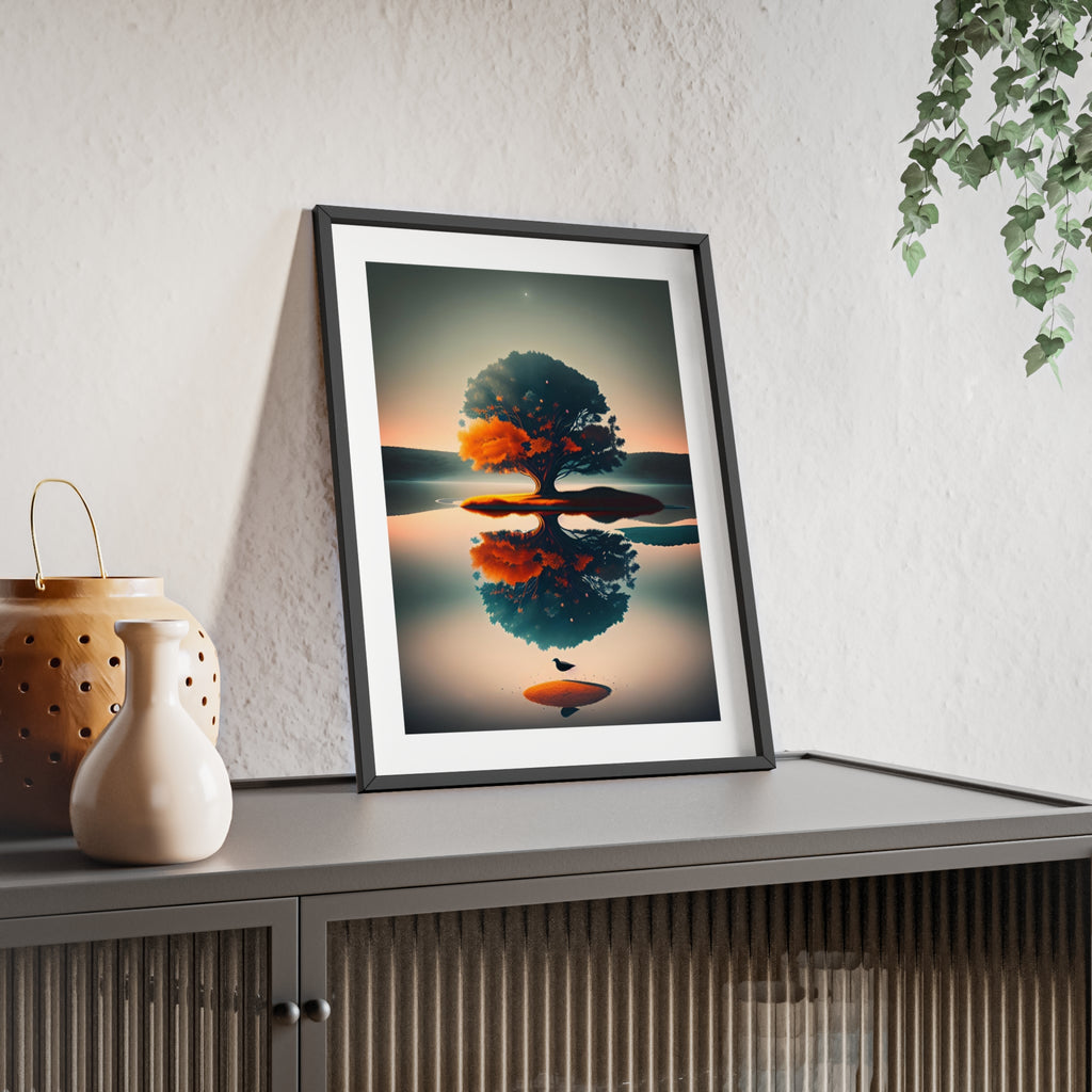 Poster mit Holzrahmen, Art.-Nr. FY 00126 P