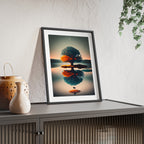 Poster mit Holzrahmen, Art.-Nr. FY 00126 P